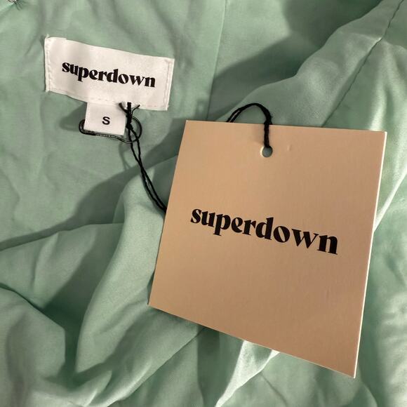 Superdown Kenya Mini Dress, Light Blue, S - Picture 5 of 7